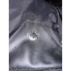 Motorcycle Viking Bag Sport Tail Saddle Bag Trunk Luggage Storage Black